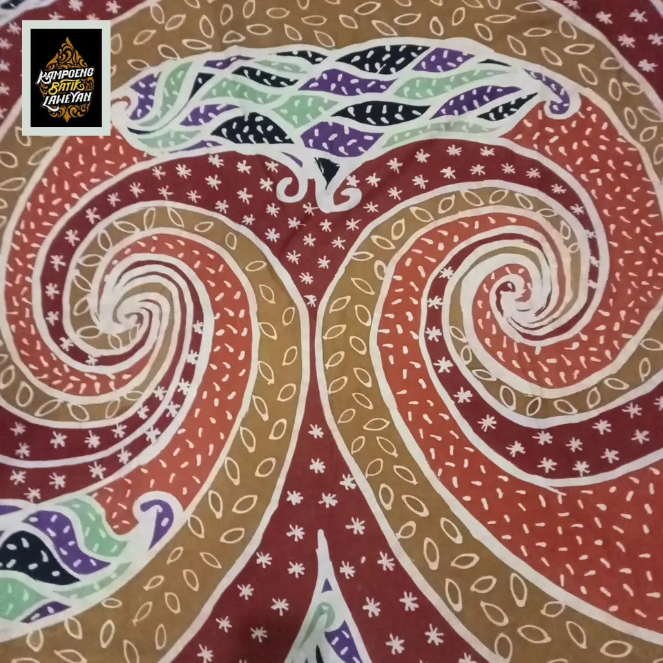 Kain batik malam sawit dari Happy Batik